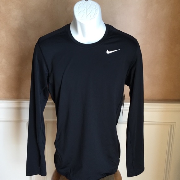 Nike Other - MENS NIKE PRO BLACK LONG SLEEVE FITTED DRI FIT